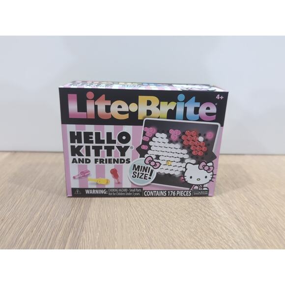 Brand New Hello Kitty And Friends Mini Size Lite Brite Lite•Brite 176 Pieces - Picture 4 of 7